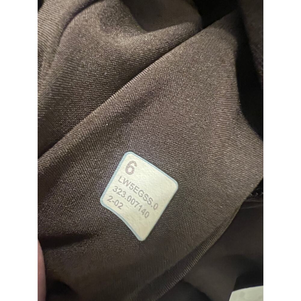 Lululemon Smooth Fit Pull-On High-Rise Pant Espresso Sz 6 Cozy chic Luxury - Picture 5 of 8